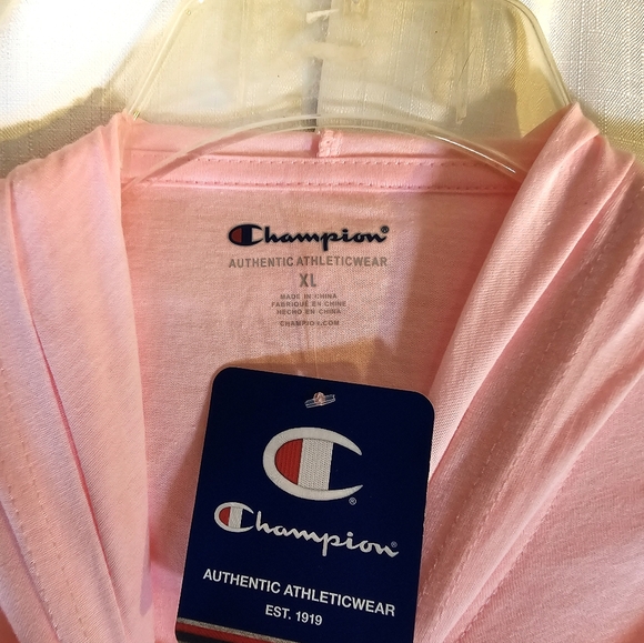 2/$20 Champion XL Pink Hooded Top - Picture 2 of 6